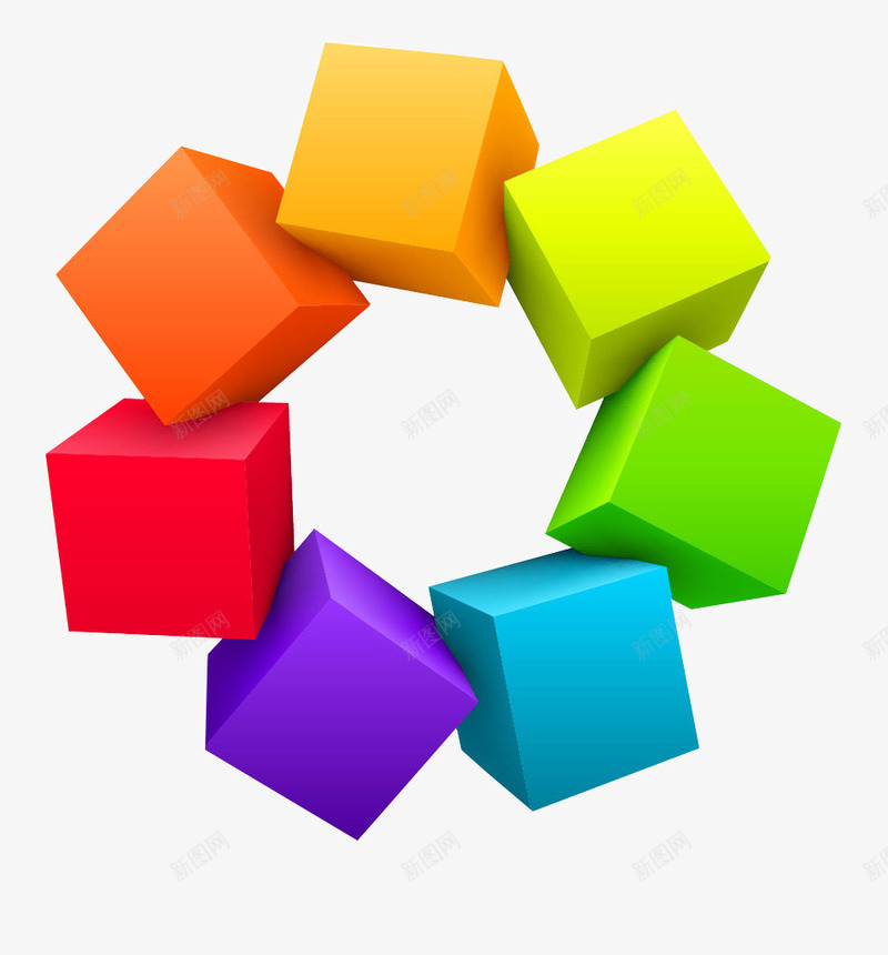 方环时间轴png免抠素材_88icon https://88icon.com 信息 分类 方块 方环 时间轴 立体