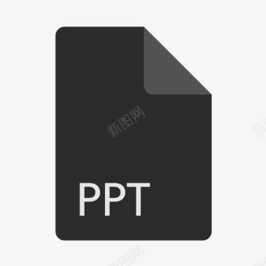 延伸文件格式PPT该公司平板彩图标图标