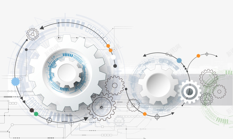 科技元素矢量图ai免抠素材_88icon https://88icon.com 信息科技 工程机械 机械背景 科技圈 科技未来 精美齿轮 齿轮 齿轮机械 矢量图