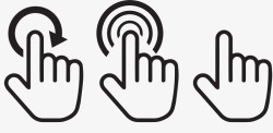 指针样式手掌样式鼠标指针图标高清图片