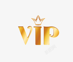 炫酷VIP卡片金属材质vip字高清图片