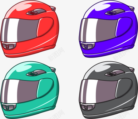 平面设计样机摩托车头盔图标图标