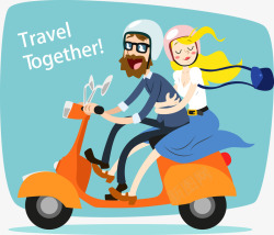 一起去旅行素材