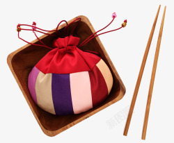 韩国传统香袋素材
