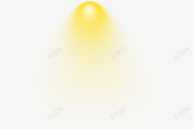 黄色投光灯聚光灯发光照明灯光效png免抠素材_88icon https://88icon.com ps灯光 发光 投光灯 灯光 照明 聚光灯 黄色