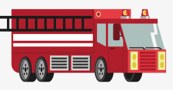 安全教育消防安全车素材