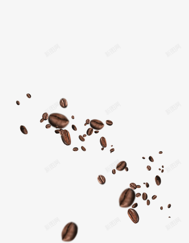 咖啡豆png免抠素材_88icon https://88icon.com 不规则图形 咖啡豆 棕色