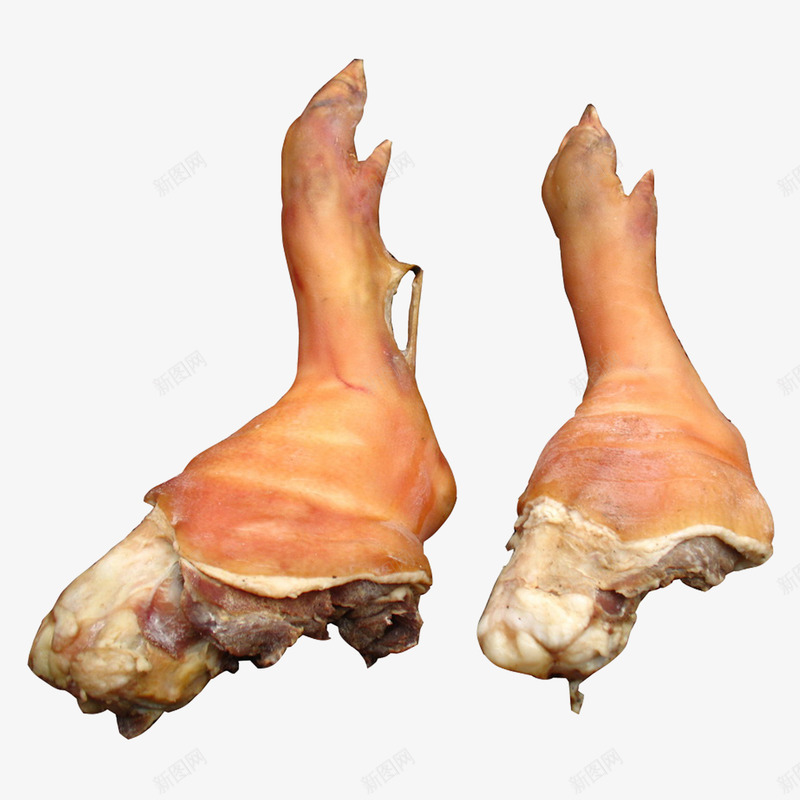 大腊猪蹄png免抠素材_88icon https://88icon.com 卤味熟食猪蹄 卤菜猪脚 猪手 猪爪 猪腿肉 腊猪脚 腊肉 腊蹄膀