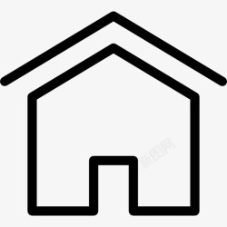 房地产房子网站首页图标高清图片
