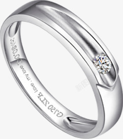 闪耀钻石戒指饰品素材
