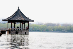 大明湖畔风景素材