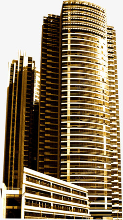 创意高楼大厦繁华都市素材