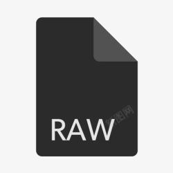 RAW文件格式延伸文件格式原文件该公司平板彩图标高清图片