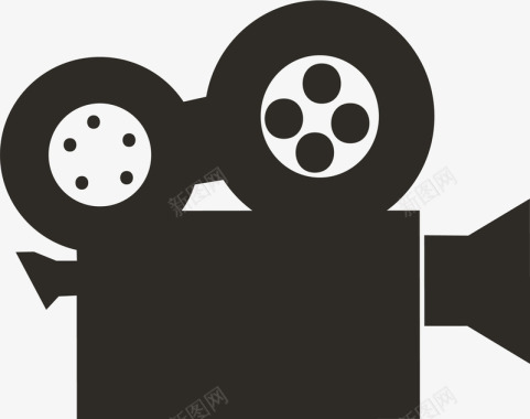电影电影节摄像机图标图标