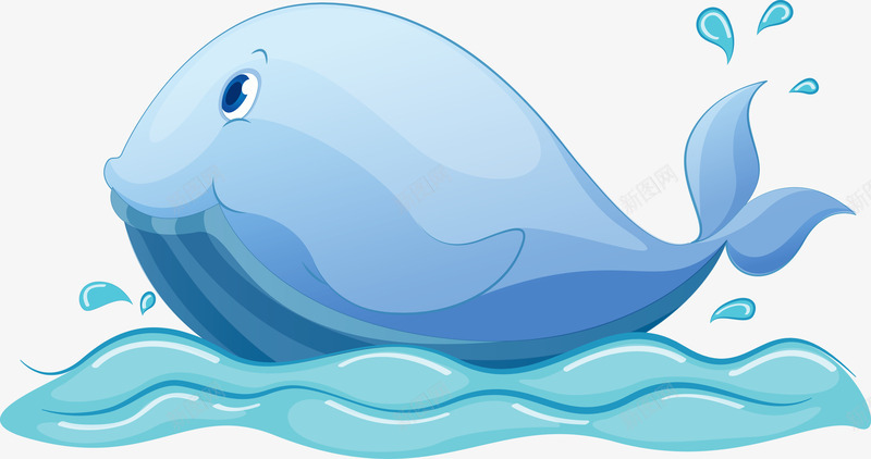 蓝色卡通海豚图png免抠素材_88icon https://88icon.com n 卡通 可爱 河豚鱼 海洋 海洋生物 海豚 海豚鱼 矢量动物 跳跃 鱼