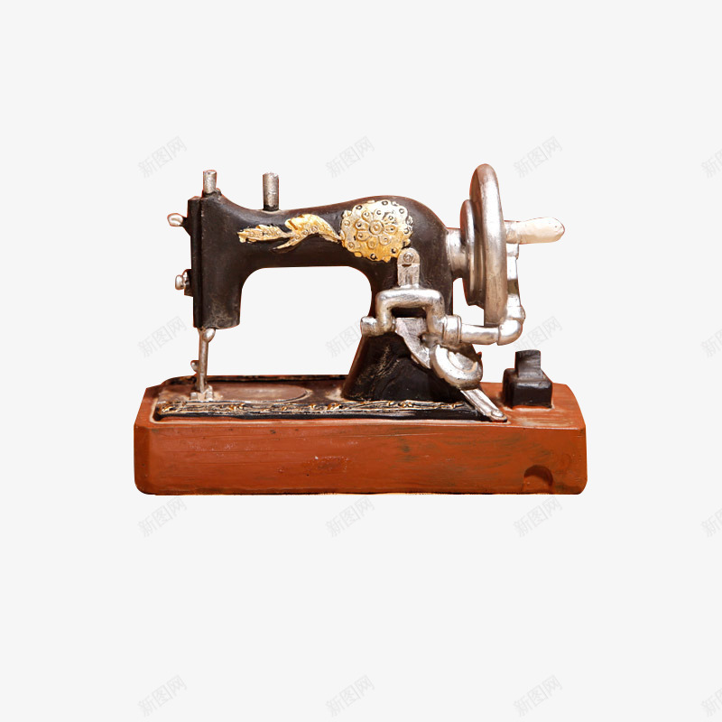 老式缝纫机创意摆件png免抠素材_88icon https://88icon.com 做旧 复古缝纫机 缝纫工具 缝纫机 老式缝纫机 针车