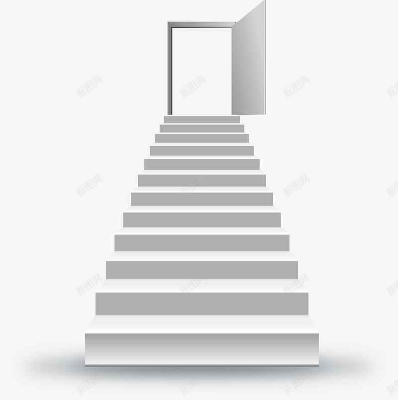 通往成功之门的台阶矢量图ai免抠素材_88icon https://88icon.com 台阶 成功之门 梯级 楼梯 矢量图 通往 阶梯