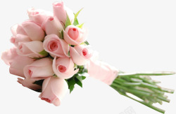 新鲜盒子玫瑰花粉色玫瑰花束高清图片