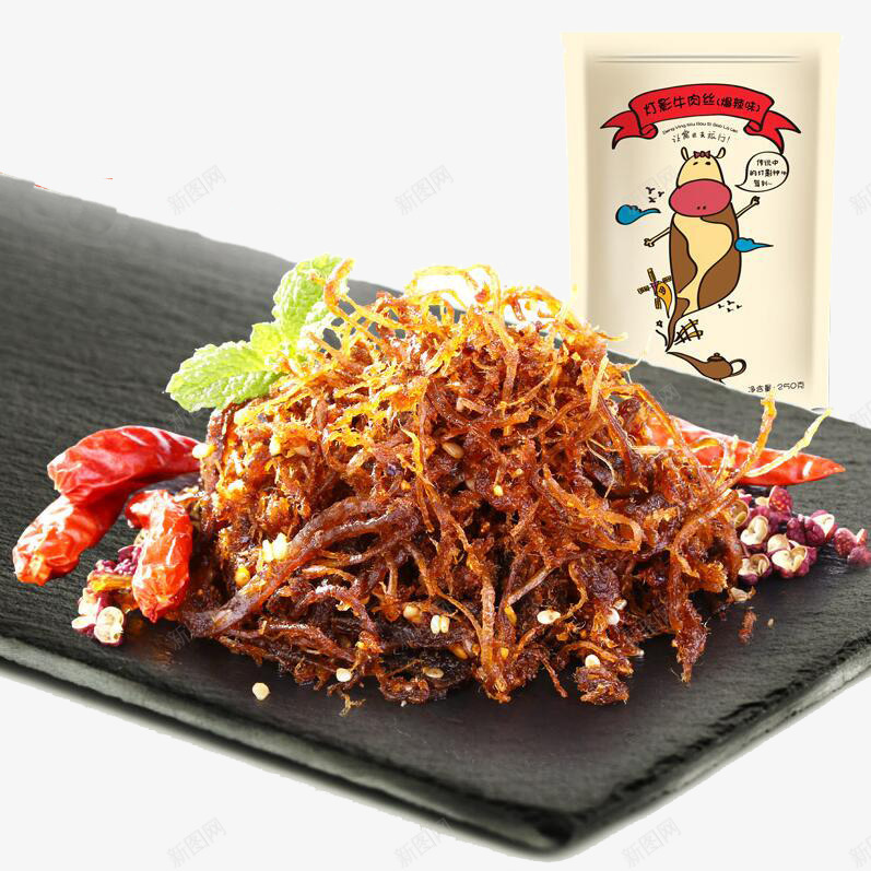 良品铺子灯影牛肉丝png免抠素材_88icon https://88icon.com 产生实物 小吃 牛肉丝 零食