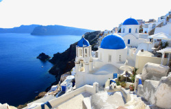 希腊旅游圣托里尼高清图片