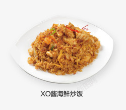 XO酱海鲜炒饭高清图片