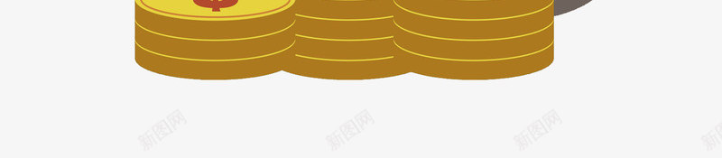 卡通雨伞下的金币图png免抠素材_88icon https://88icon.com 卡通 堆积的 插图 理财 金币 金融 钱袋 雨伞