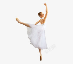 芭蕾舞舞蹈美女跳舞白天鹅素材