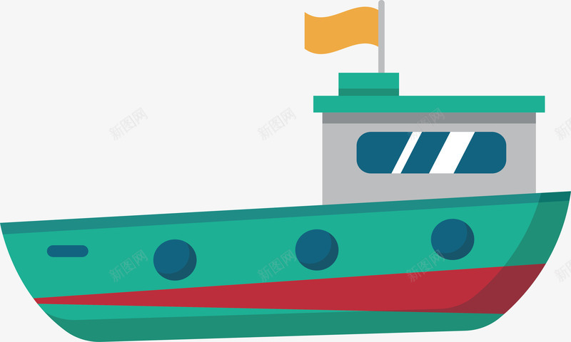 轮船海上交通矢量图ai免抠素材_88icon https://88icon.com 交通 旅行 海上 海上交通 轮船 轮船设计 矢量图