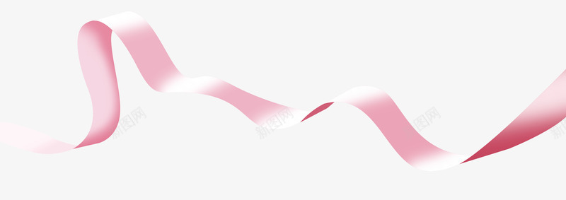 创意合成柔和的粉红色丝带png免抠素材_88icon https://88icon.com 丝带 创意 合成 柔和 粉红色