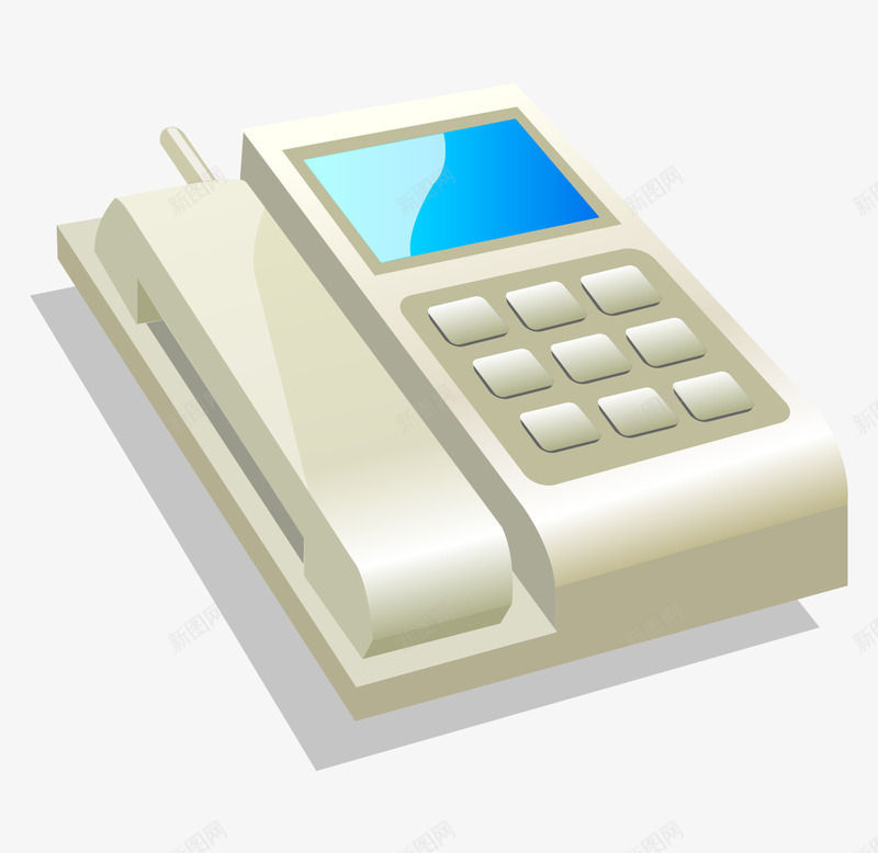 卡通手绘座机古典电话png免抠素材_88icon https://88icon.com 卡通的通讯工具 古典的电话 座机的电话 手绘电话机 手绘的电话 矢量的电话