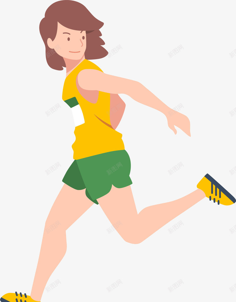 马拉松跑步的女人png免抠素材_88icon https://88icon.com 奔跑 开心 跑步的女人 跑步运动 跑步锻炼 马拉松