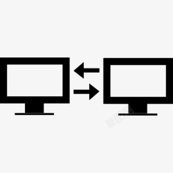 分享交流计算机共享数据图标高清图片
