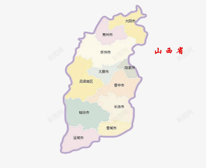 简约山西地图png免抠素材_88icon https://88icon.com 地图 山西 山西地图 山西省地图 简约地图