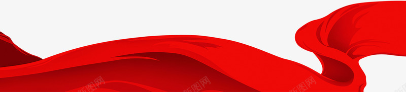 红色随风飘扬的彩带飞舞png免抠素材_88icon https://88icon.com 彩带 红色 飘扬 飞舞