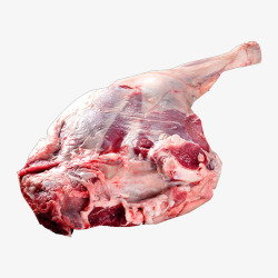 产品实物整支羊后腿素材