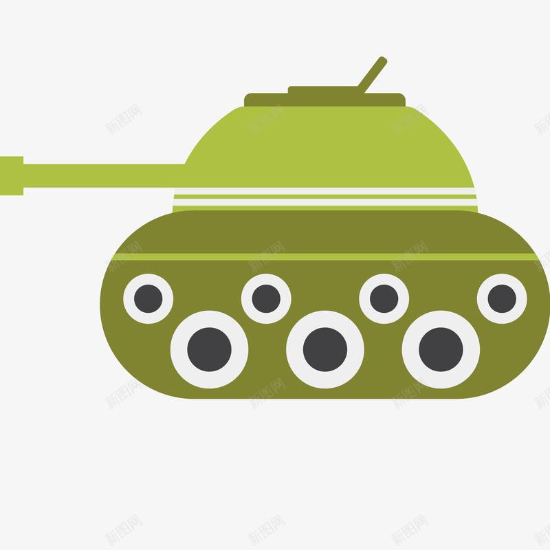 坦克玩具卡通插画矢量图ai免抠素材_88icon https://88icon.com 免抠PNG 六一儿童节 圣坦克 坦克 坦克模型 坦克玩具卡通插画 矢量图 礼物 绿色
