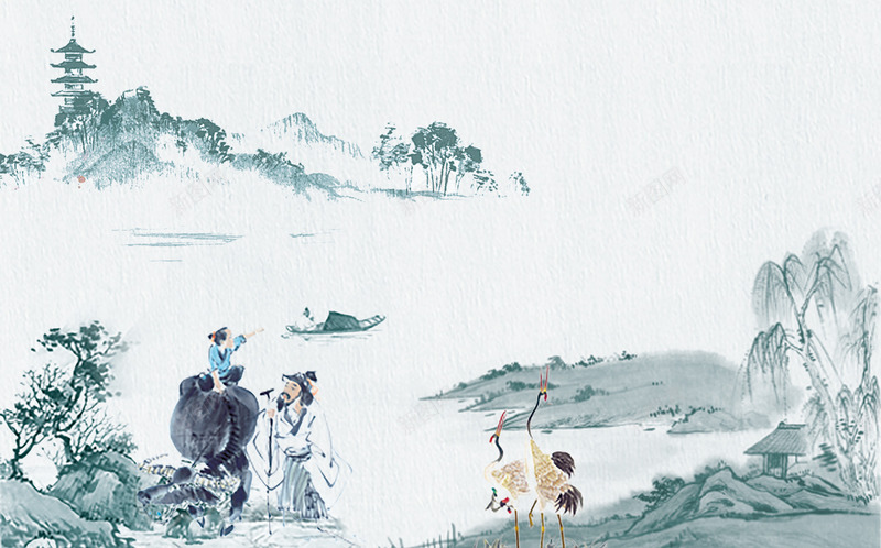 清明水墨画png免抠素材_88icon https://88icon.com 中国风传统清明节 思念 手绘 扫墓 水墨画 清明 清明佳节