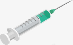 矢量医用工具医用注射器矢量图高清图片