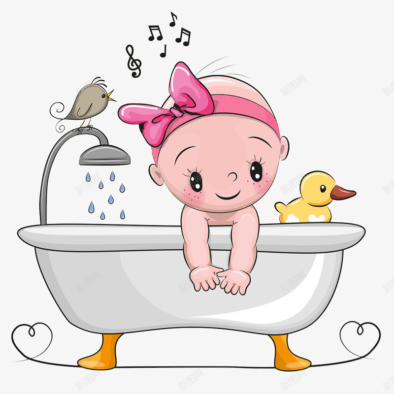 洗澡的婴儿png免抠素材_88icon https://88icon.com 卡通 婴儿 孩子 宝宝 手绘 洗澡 皮肤清洁 皮肤表皮