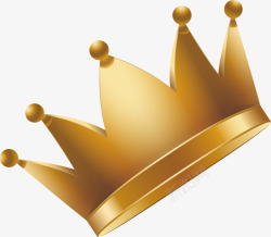 皇冠卡通图金色的皇冠矢量图高清图片