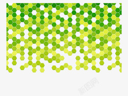 绿色缤纷图案素材