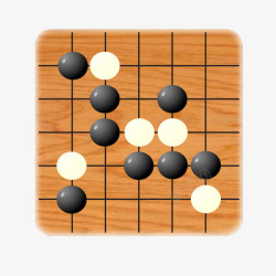 脑力益智游戏黑白棋素材