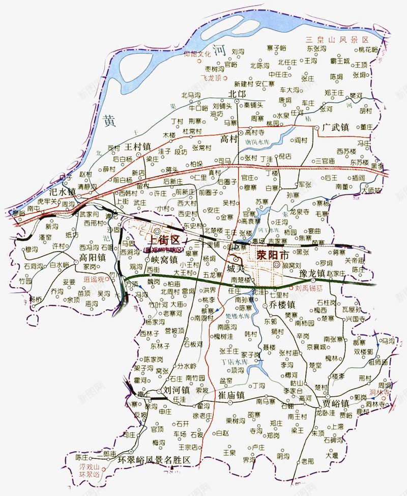 郑州城区地图png免抠素材_88icon https://88icon.com 城区地图 平面图 简图 设计 郑州地图