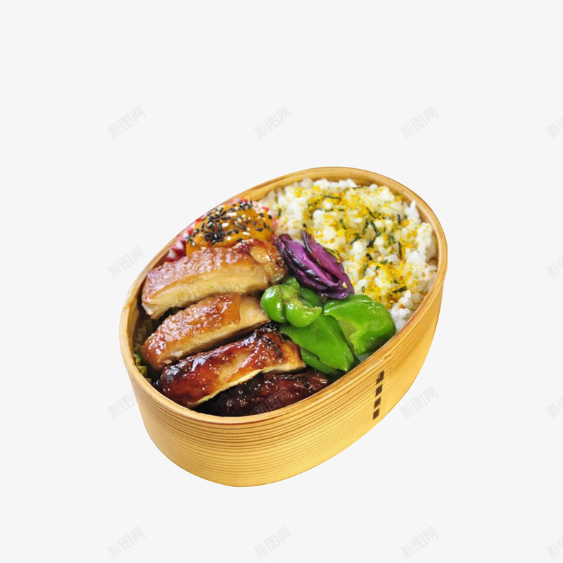 好吃的鸡肉午餐饭png免抠素材_88icon https://88icon.com 外卖盒饭 实物图 美味 青椒 鸡肉午餐饭