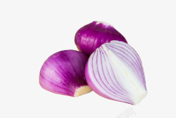 紫色切开的洋葱蔬菜素材