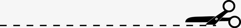 卡通剪刀虚线分割线png免抠素材_88icon https://88icon.com 分割线 剪刀 卡通 短虚线 虚线 黑白分隔线 黑白剪刀