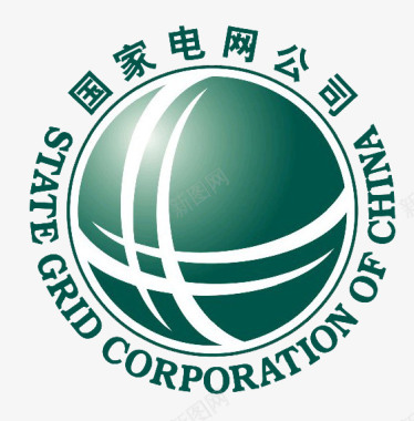 logo设计世界500强国家电网公司STATEGRID图标图标