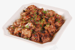 葱花豆豉辣排骨素材