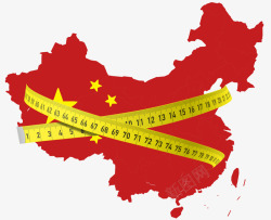 创意腰围上的中国世界防治肥胖日素材