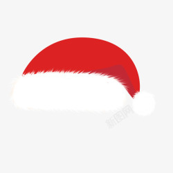 卡通圣诞帽子装饰素材